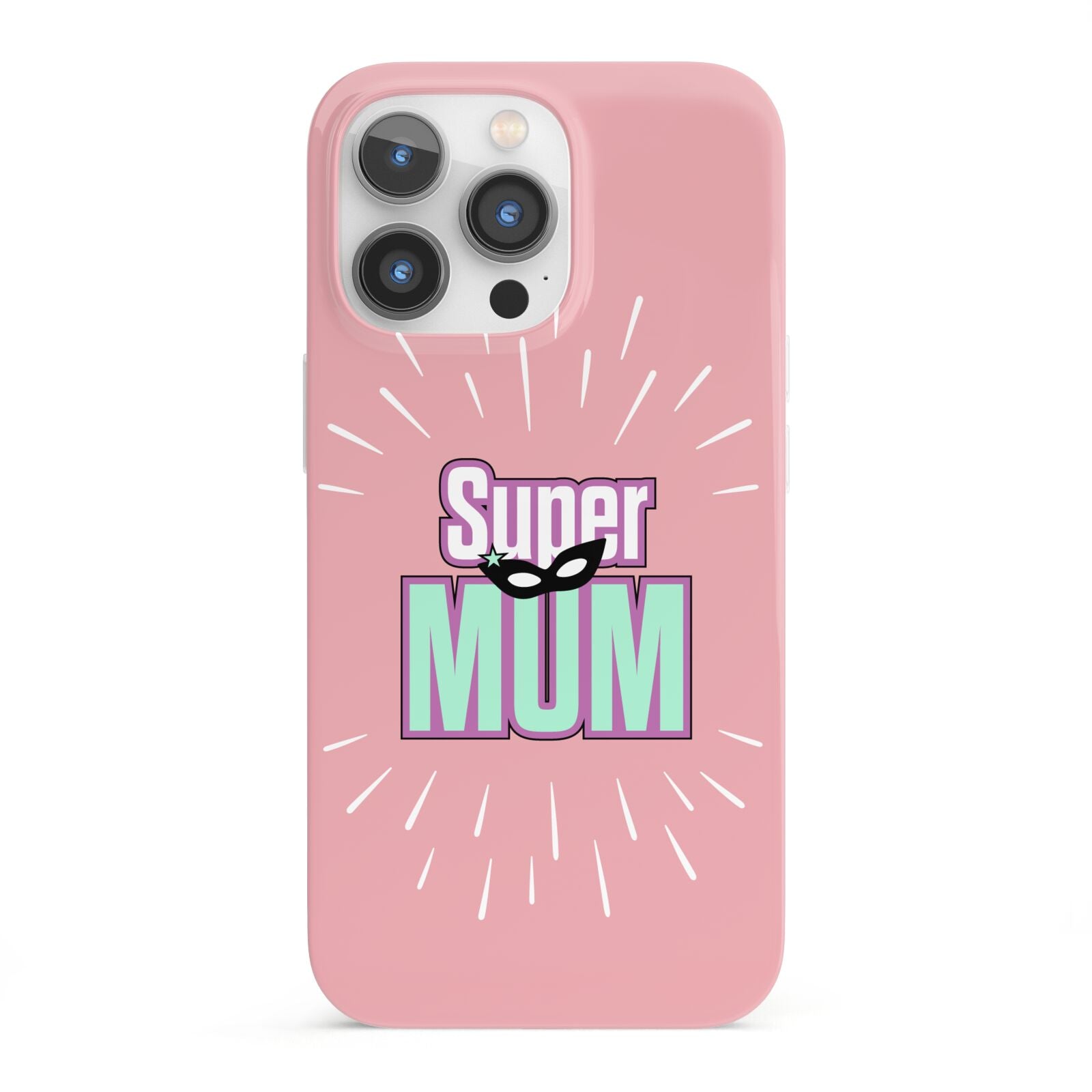 Super Mum Mothers Day iPhone 13 Pro Full Wrap 3D Snap Case