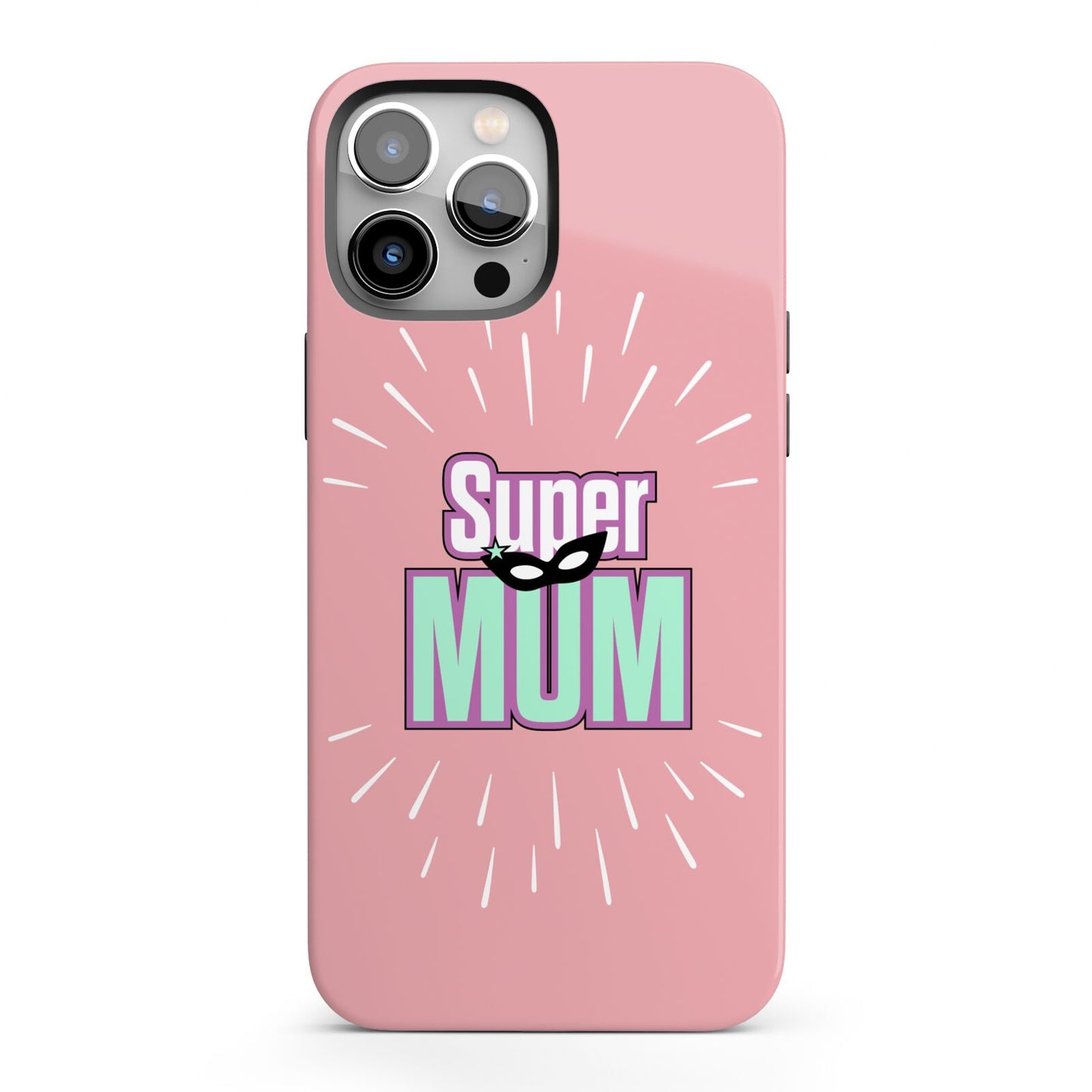 Super Mum Mothers Day iPhone 13 Pro Max Full Wrap 3D Tough Case