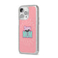 Super Mum Mothers Day iPhone 14 Pro Max Glitter Tough Case Silver Angled Image