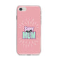 Super Mum Mothers Day iPhone 8 Bumper Case on Silver iPhone