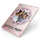 Super Mum Photo Apple iPad Case on Rose Gold iPad Side View
