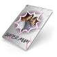 Super Mum Photo Apple iPad Case on Silver iPad Side View