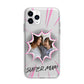 Super Mum Photo Apple iPhone 11 Pro in Silver with Bumper Case