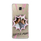 Super Mum Photo Samsung Galaxy A3 2016 Case on gold phone