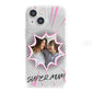 Super Mum Photo iPhone 13 Mini Clear Bumper Case