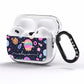 Super Sweet Galactic Custom Name AirPods Pro Clear Case Side Image