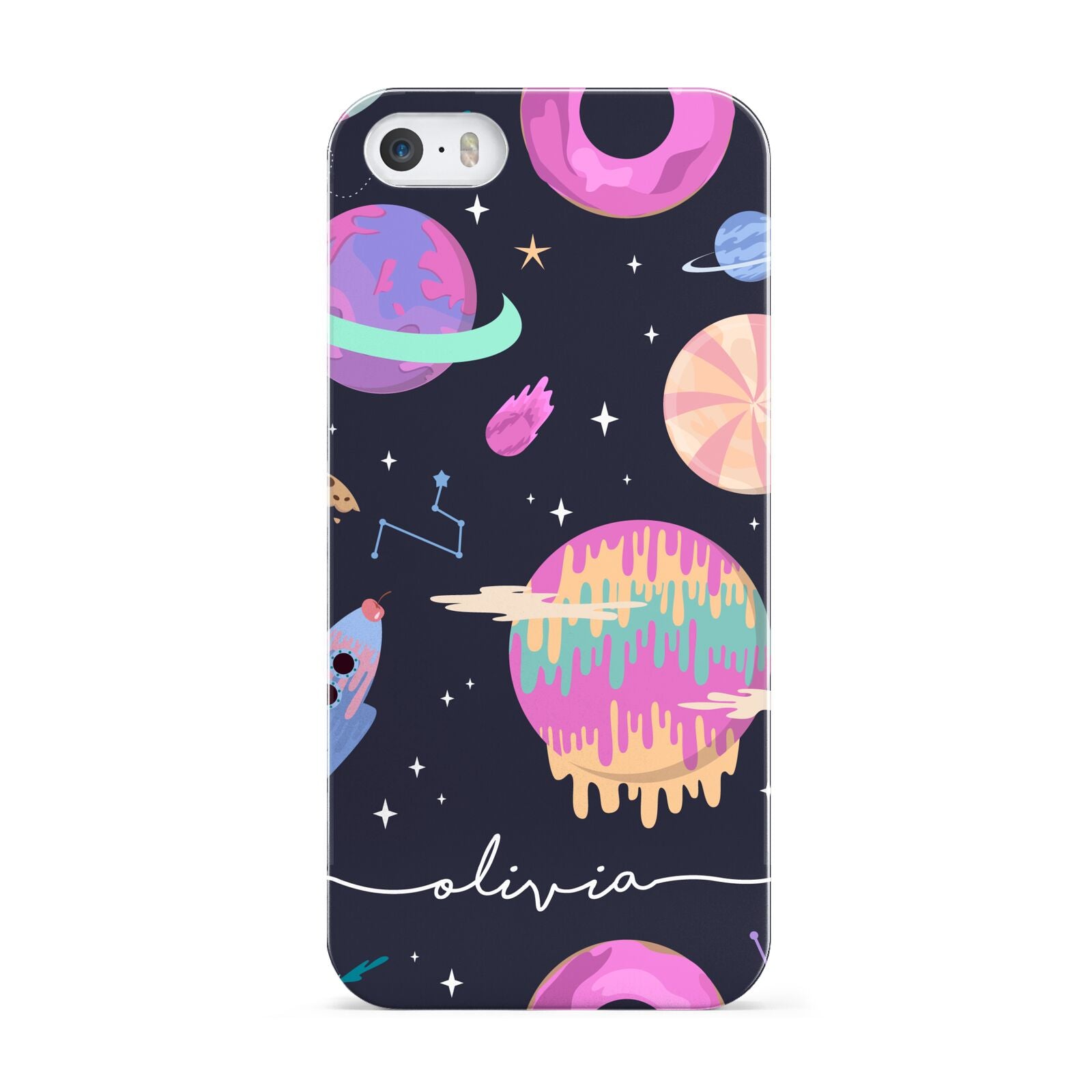 Super Sweet Galactic Custom Name Apple iPhone 5 Case