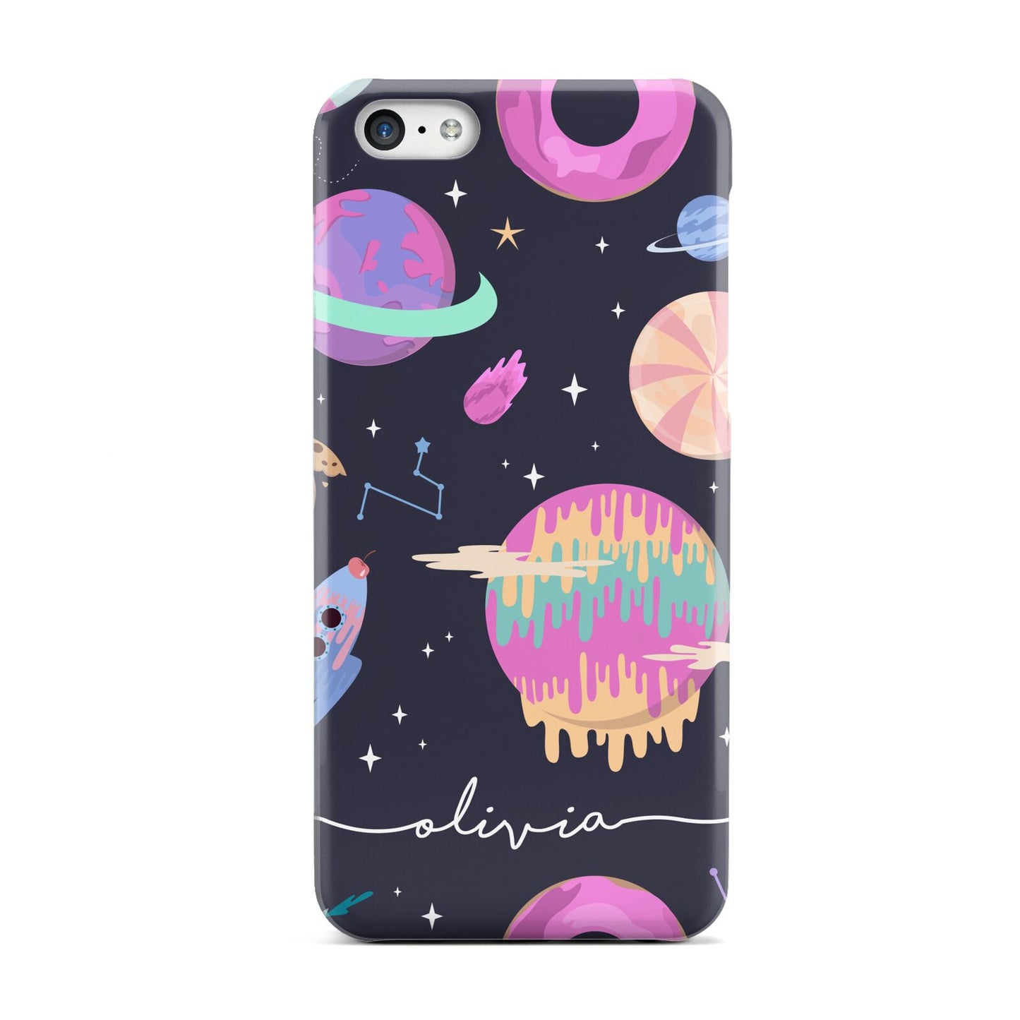 Super Sweet Galactic Custom Name Apple iPhone 5c Case