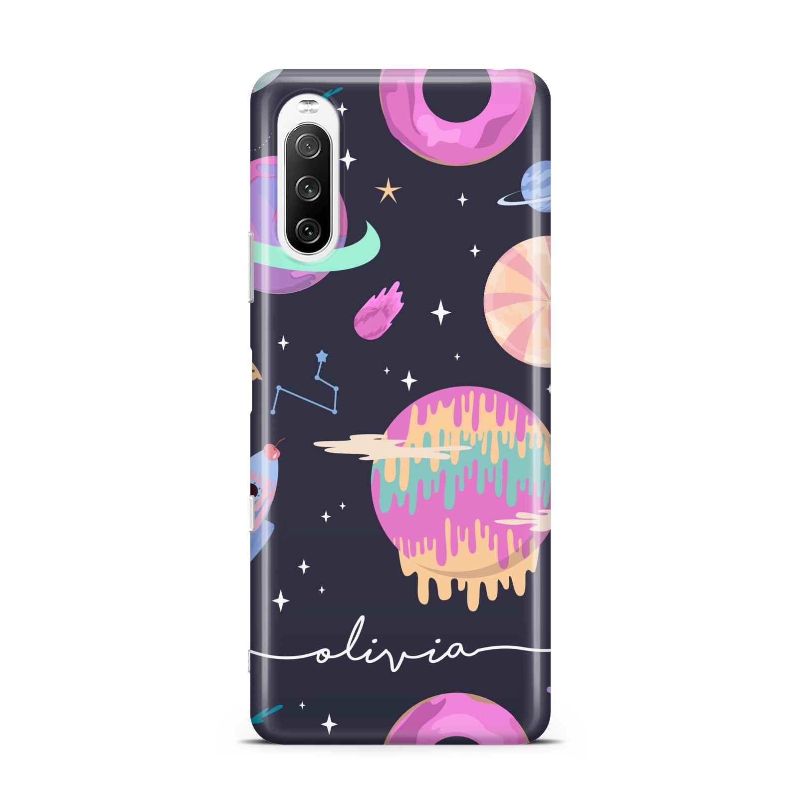 Super Sweet Galactic Custom Name Sony Xperia 10 III Case