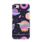 Super Sweet Galactic Custom Name iPhone 8 3D Tough Case on Gold Phone