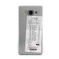 Supermarket Receipt Samsung Galaxy A3 Case