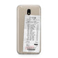 Supermarket Receipt Samsung J5 2017 Case
