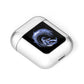 Surfing Astronaut AirPods Case Laid Flat