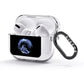 Surfing Astronaut AirPods Glitter Case 3rd Gen Side Image