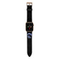 Surfing Astronaut Apple Watch Strap with Gold Hardware