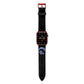 Surfing Astronaut Apple Watch Strap with Red Hardware