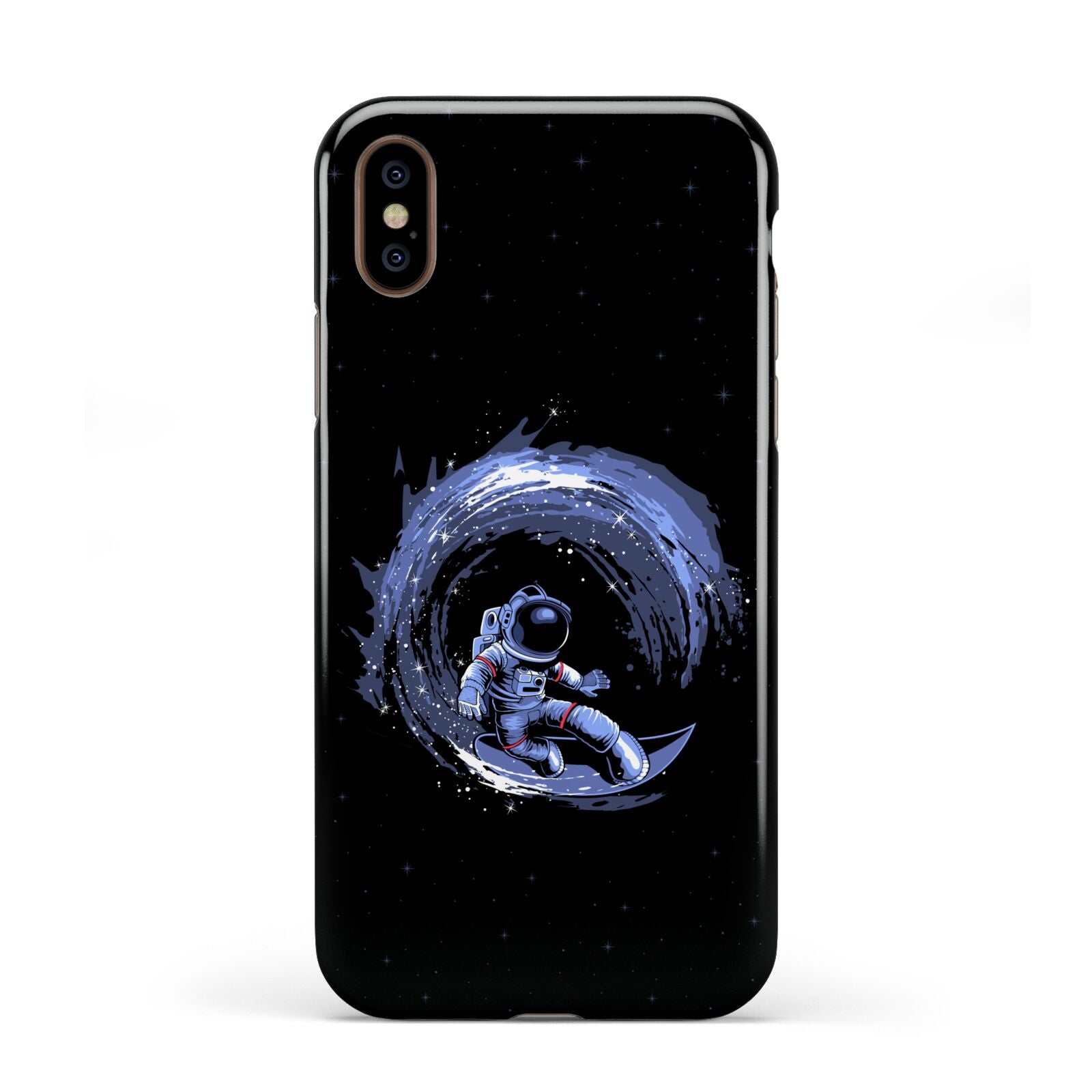 Surfing Astronaut Apple iPhone XS 3D Tough
