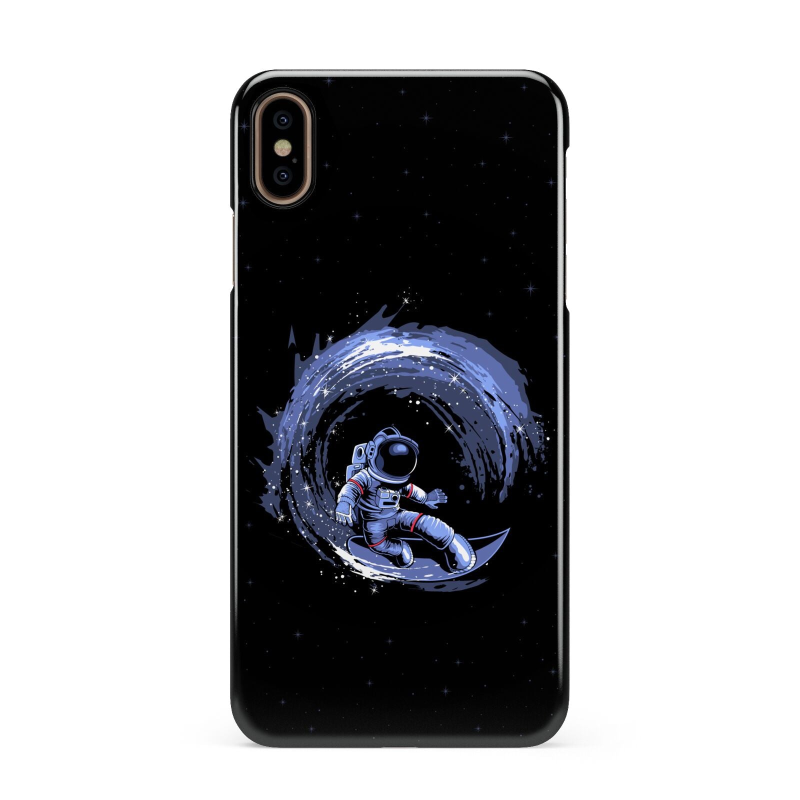 Surfing Astronaut Apple iPhone Xs Max 3D Snap Case