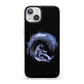 Surfing Astronaut iPhone 13 Clear Bumper Case