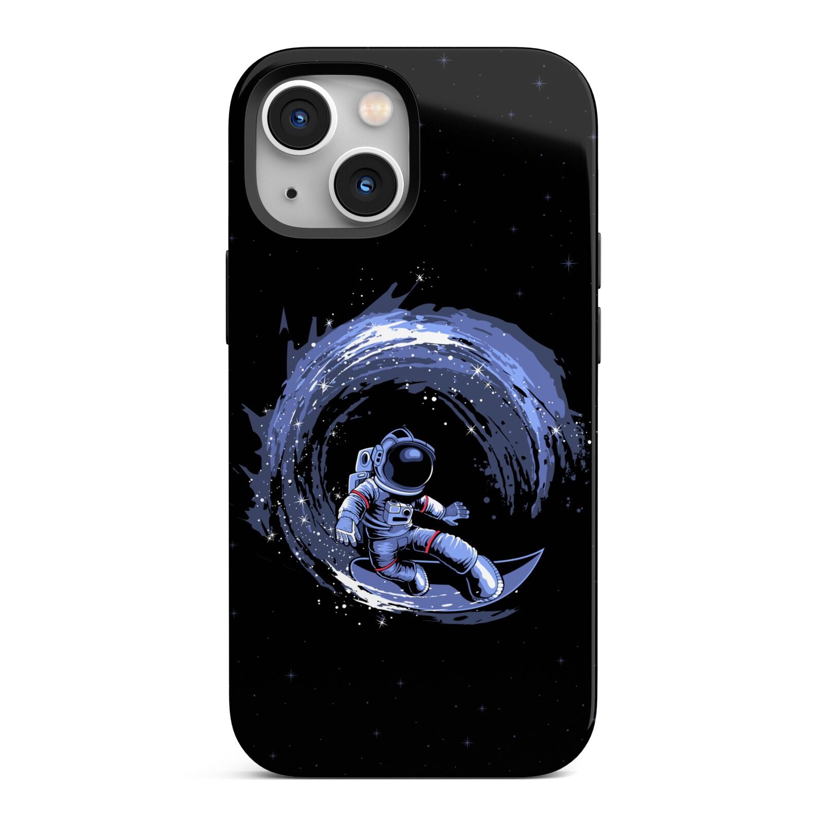 Surfing Astronaut iPhone 13 Mini Full Wrap 3D Tough Case