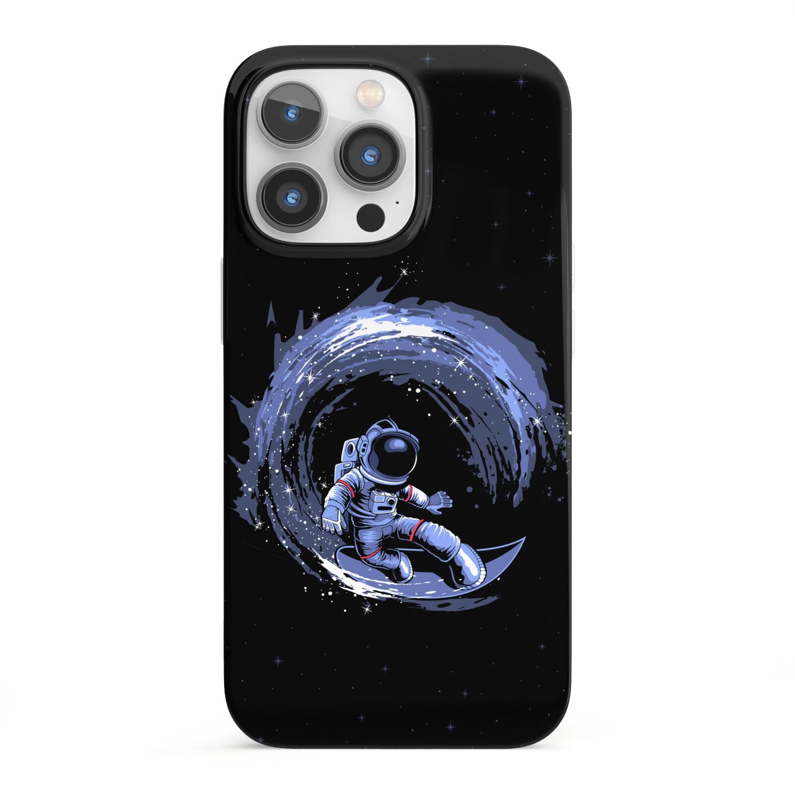 Surfing Astronaut iPhone 13 Pro Full Wrap 3D Snap Case