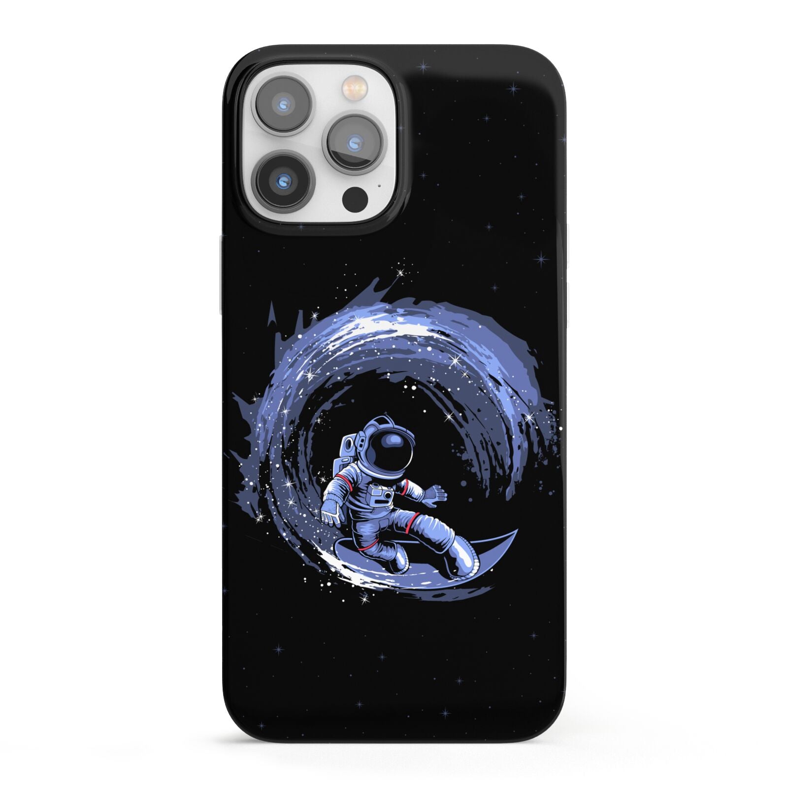 Surfing Astronaut iPhone 13 Pro Max Full Wrap 3D Snap Case