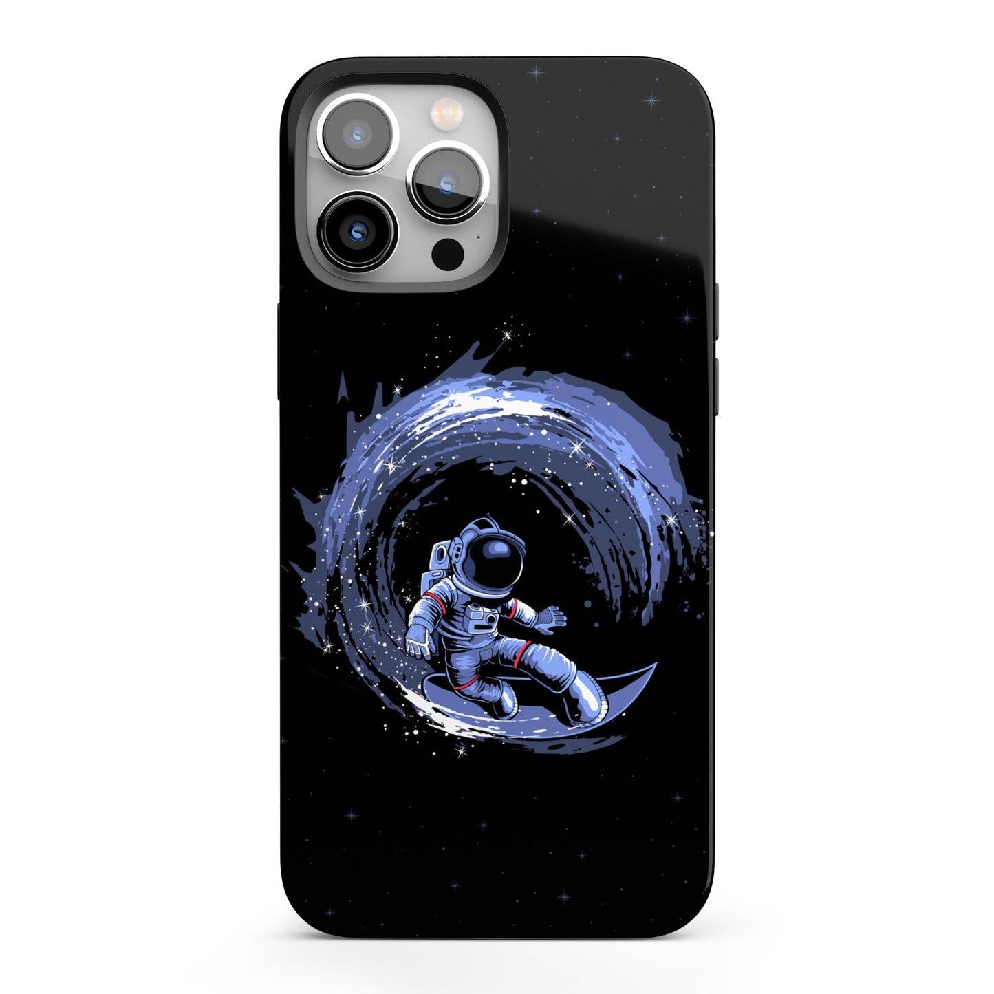 Surfing Astronaut iPhone 13 Pro Max Full Wrap 3D Tough Case