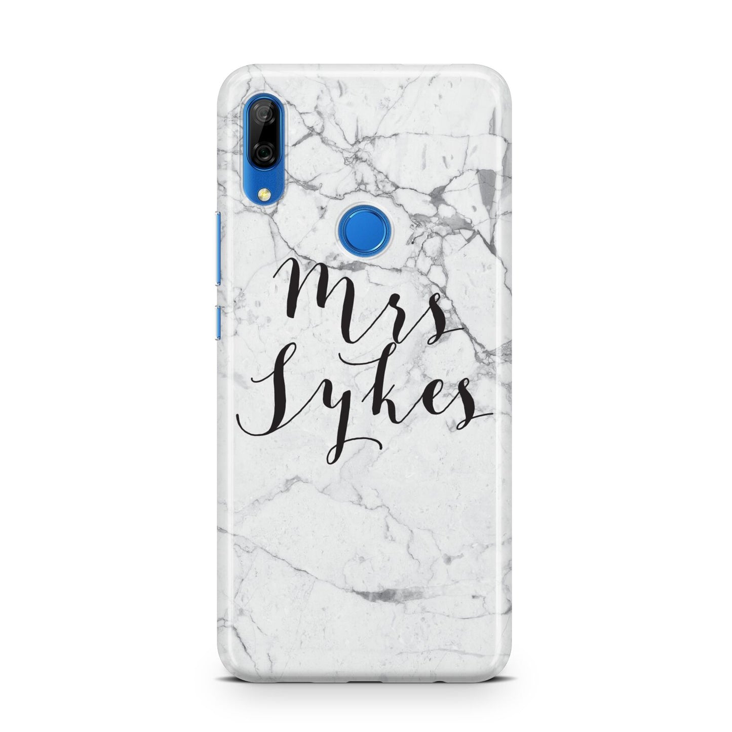 Surname Personalised Marble Huawei P Smart Z