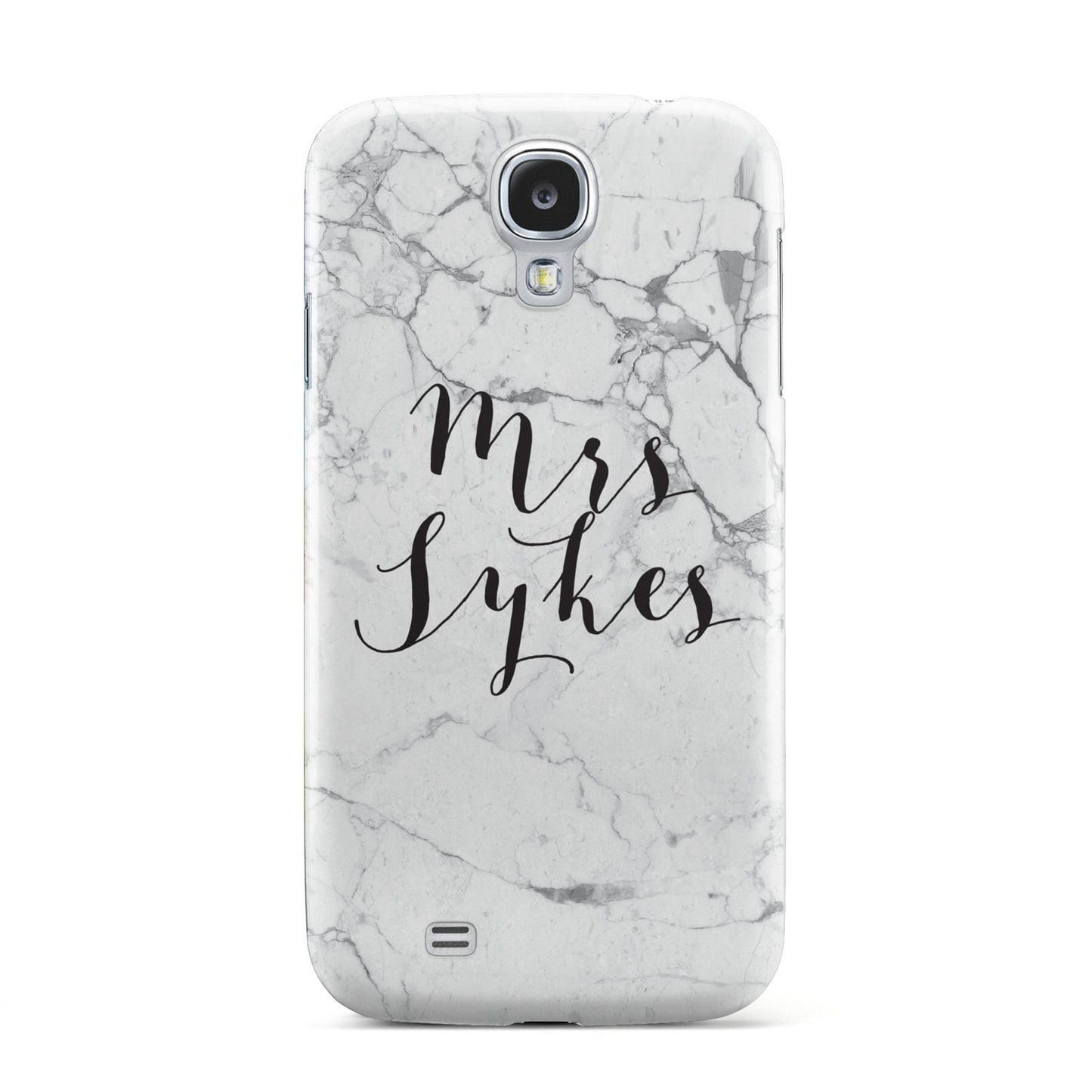Surname Personalised Marble Samsung Galaxy S4 Case