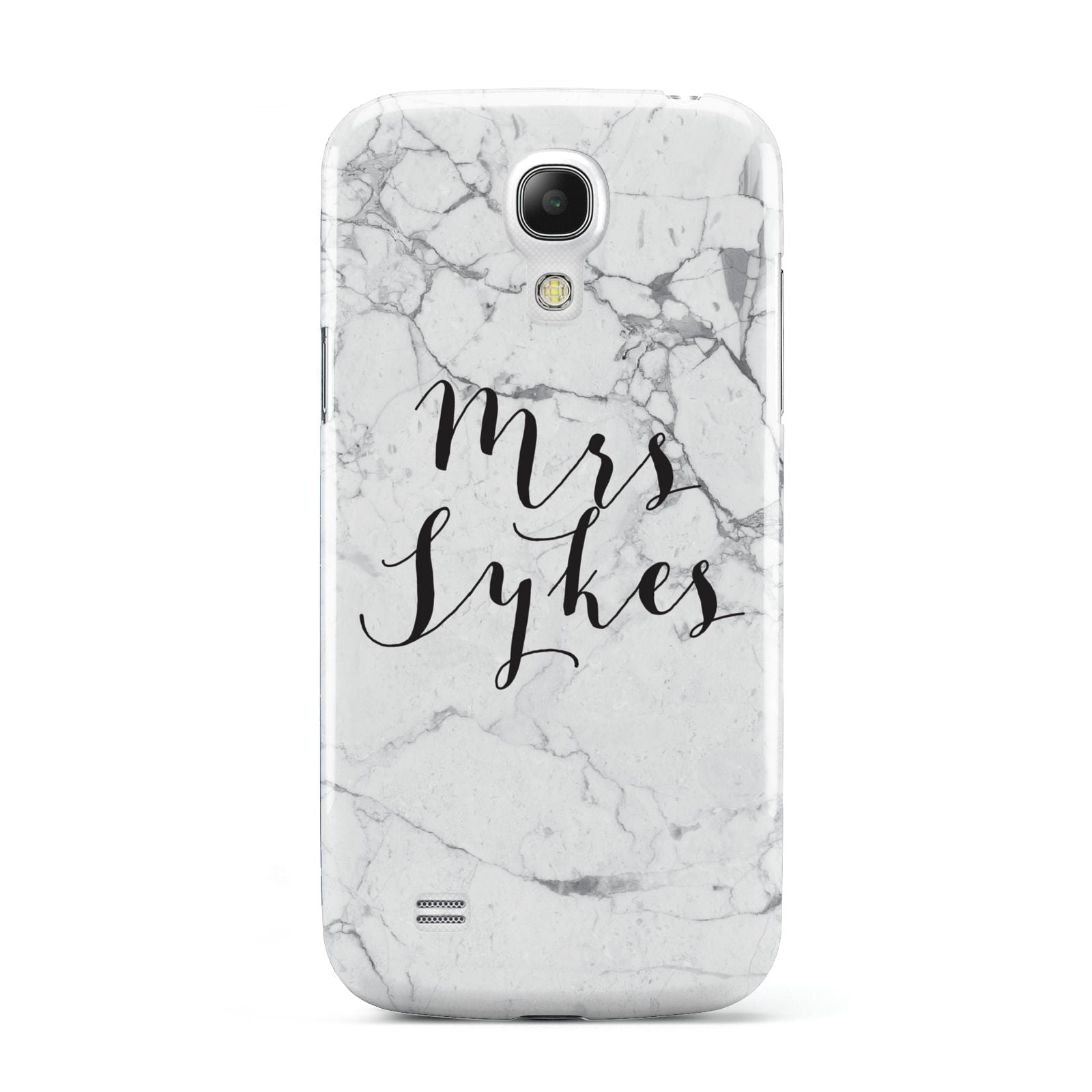 Surname Personalised Marble Samsung Galaxy S4 Mini Case