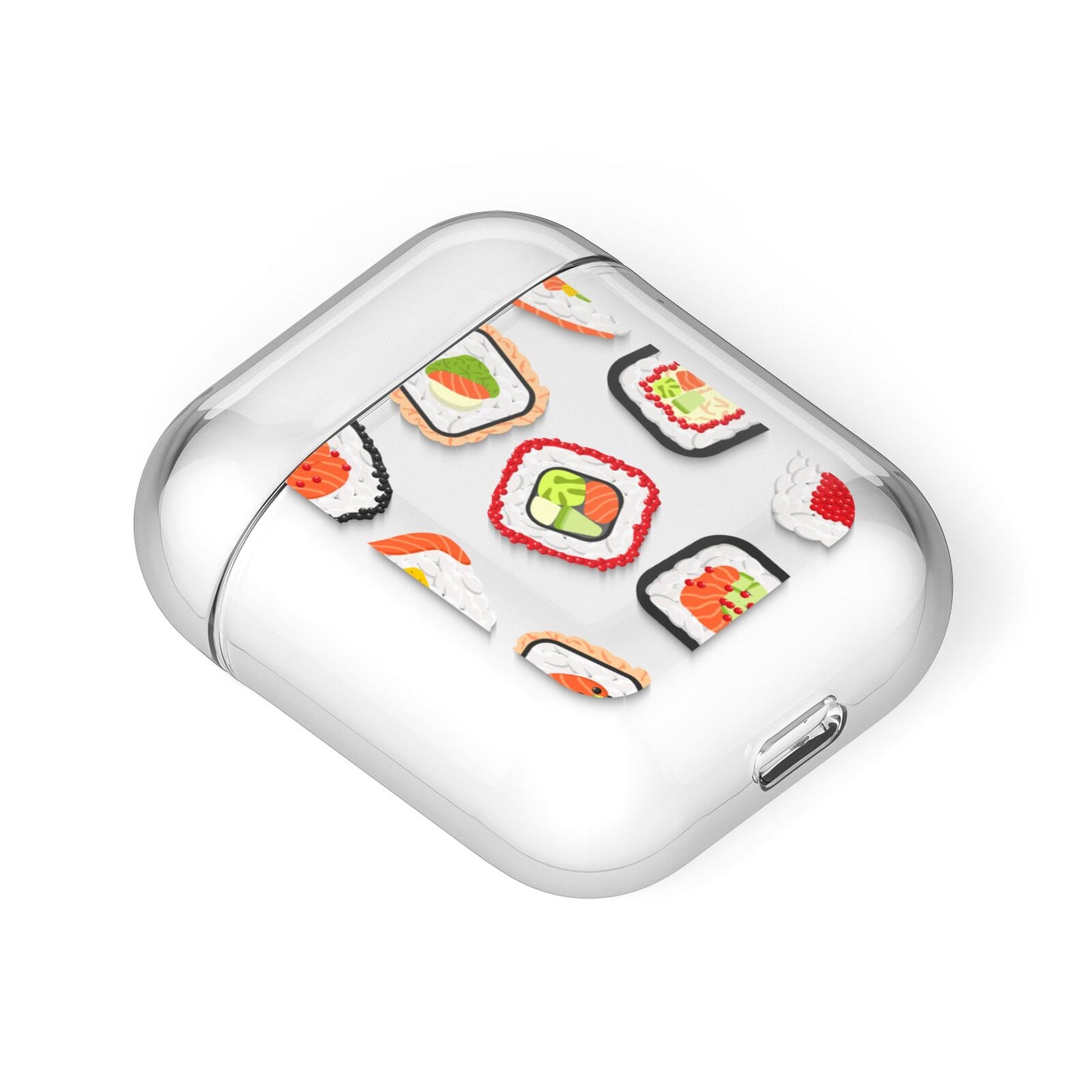 Sushi AirPods Case Laid Flat