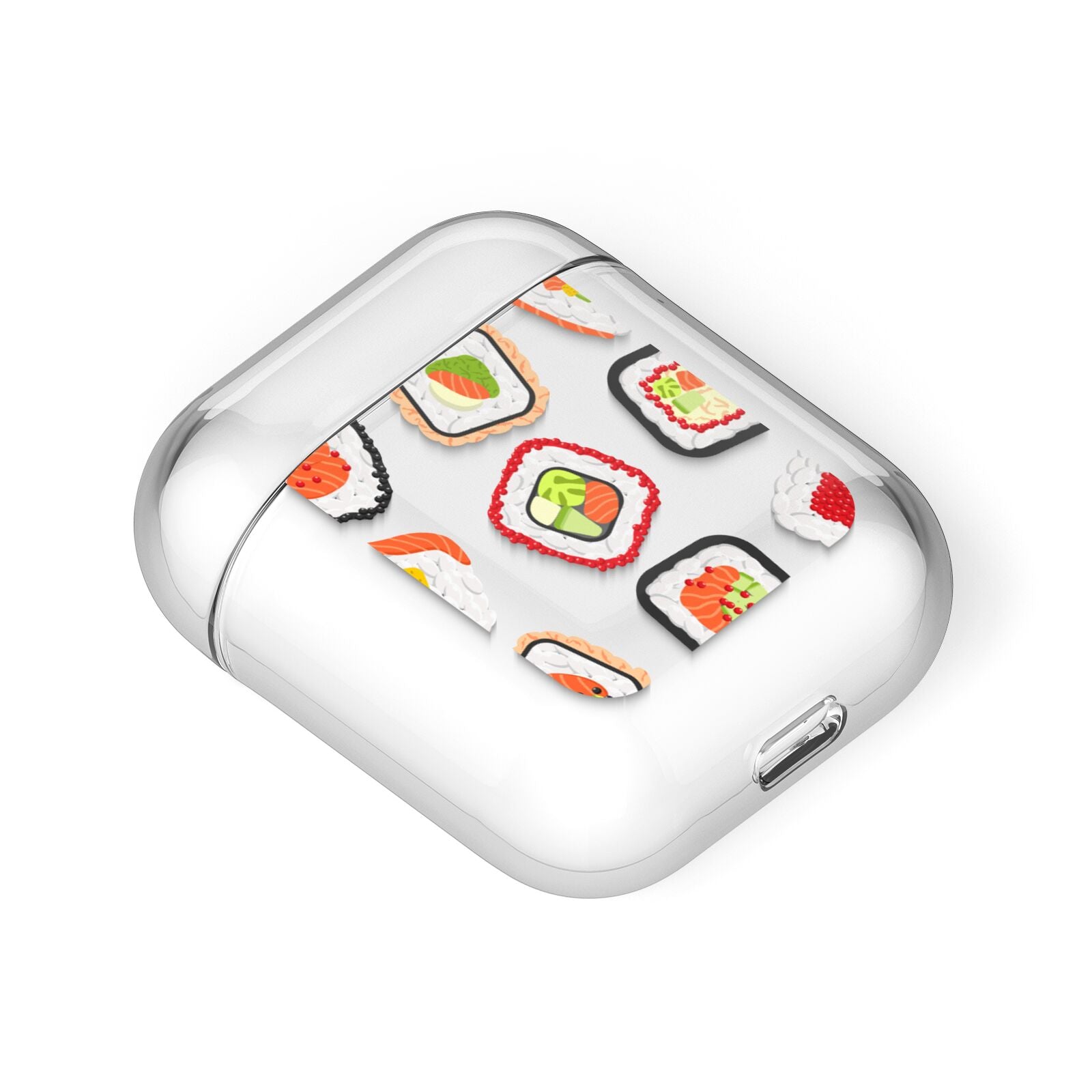 Sushi AirPods Case Laid Flat