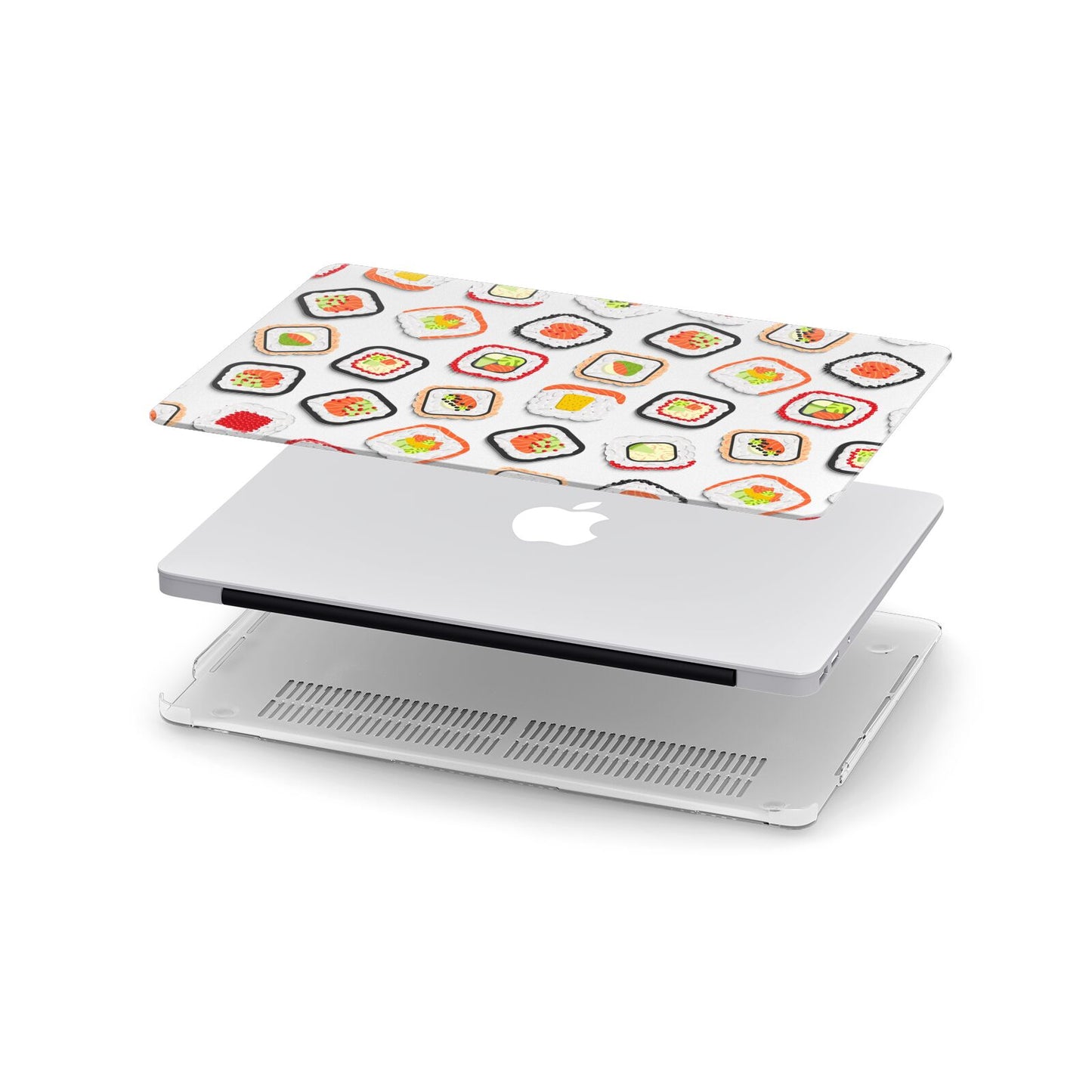 Sushi Apple MacBook Case in Detail