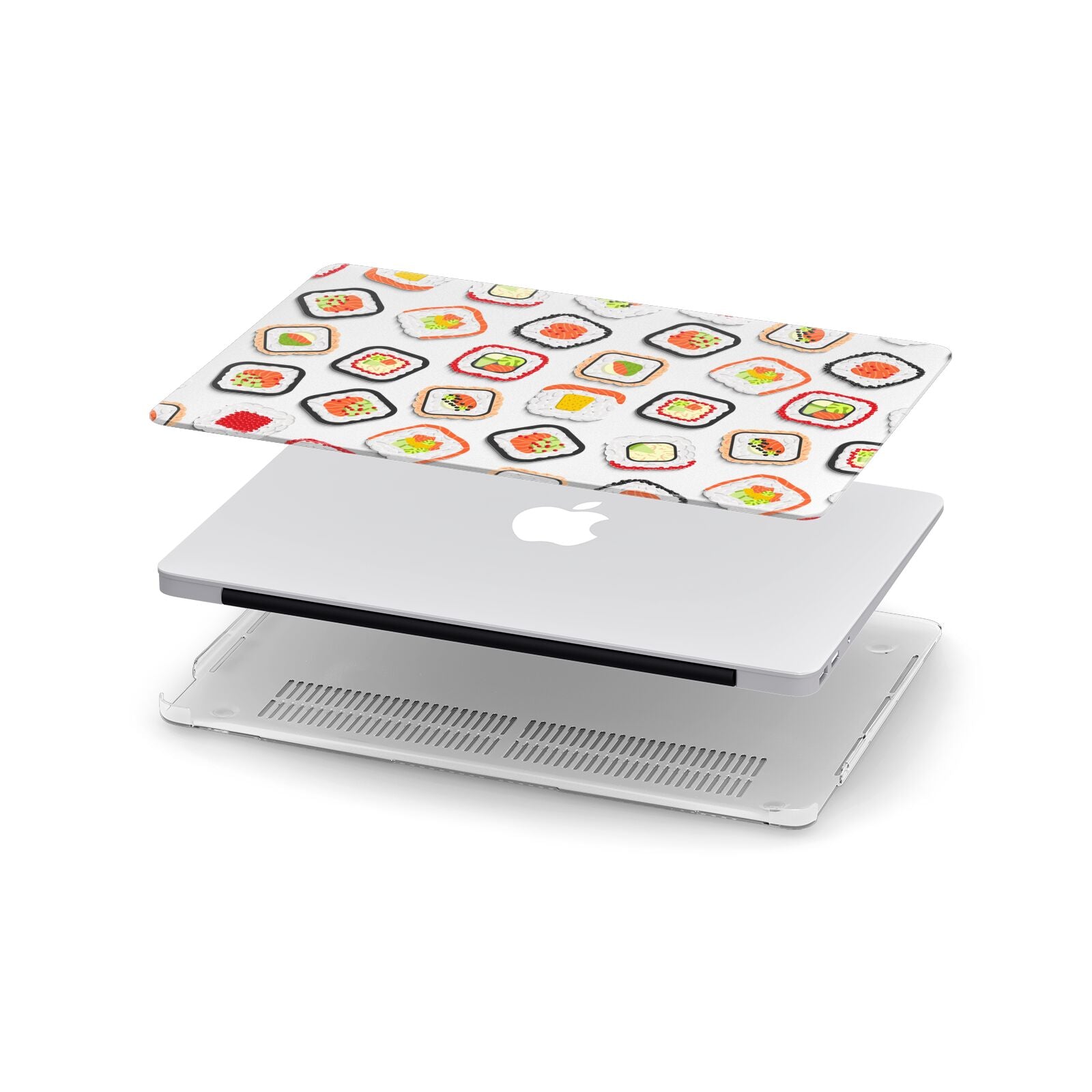 Sushi Apple MacBook Case in Detail
