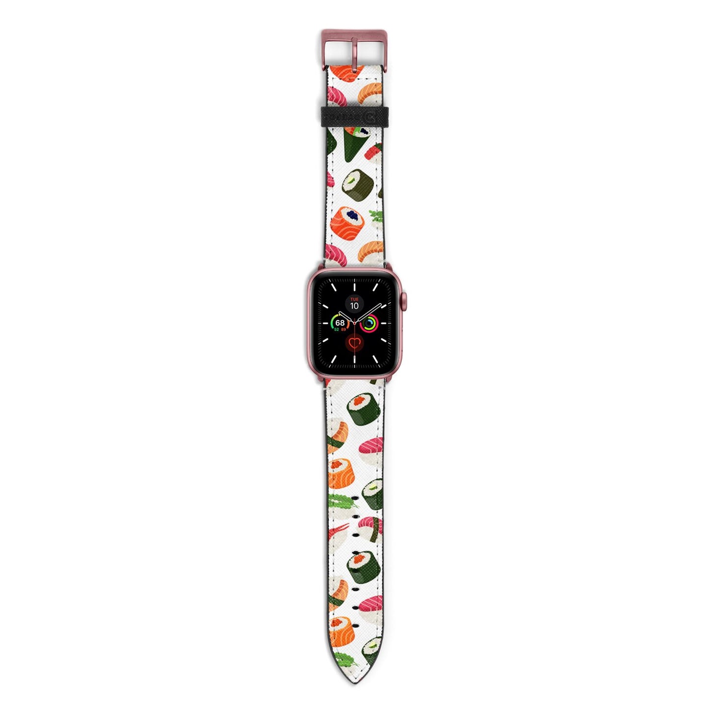 Sushi Fun Apple Watch Strap with Rose Gold Hardware