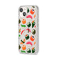Sushi Fun iPhone 14 Clear Tough Case Starlight Angled Image