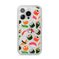 Sushi Fun iPhone 14 Pro Glitter Tough Case Silver