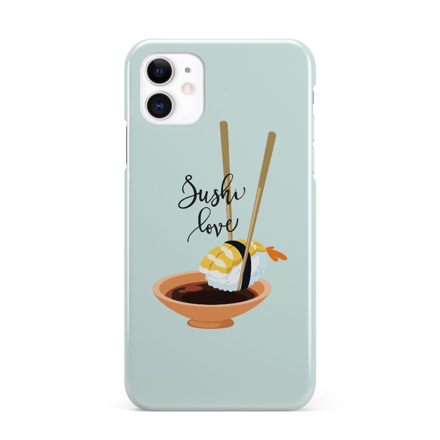 Sushi Love iPhone 11 3D Snap Case