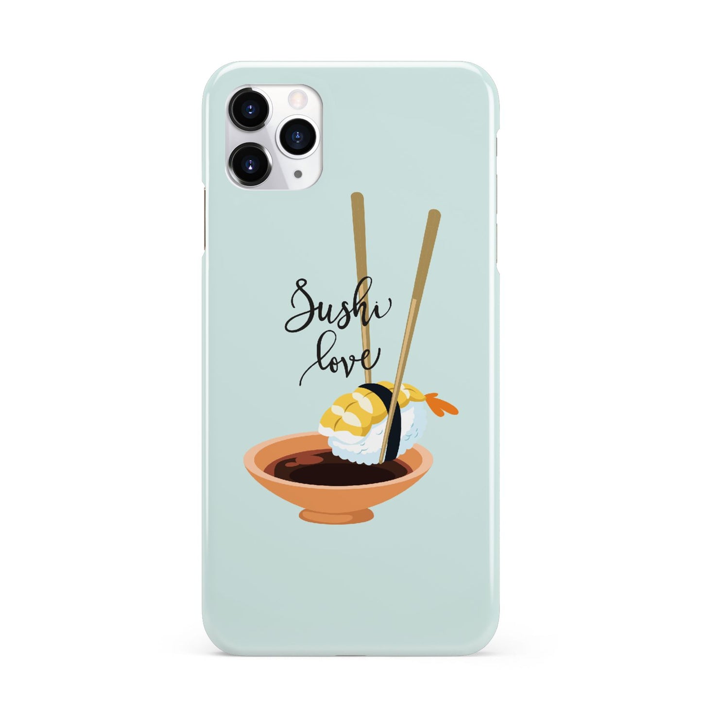 Sushi Love iPhone 11 Pro Max 3D Snap Case