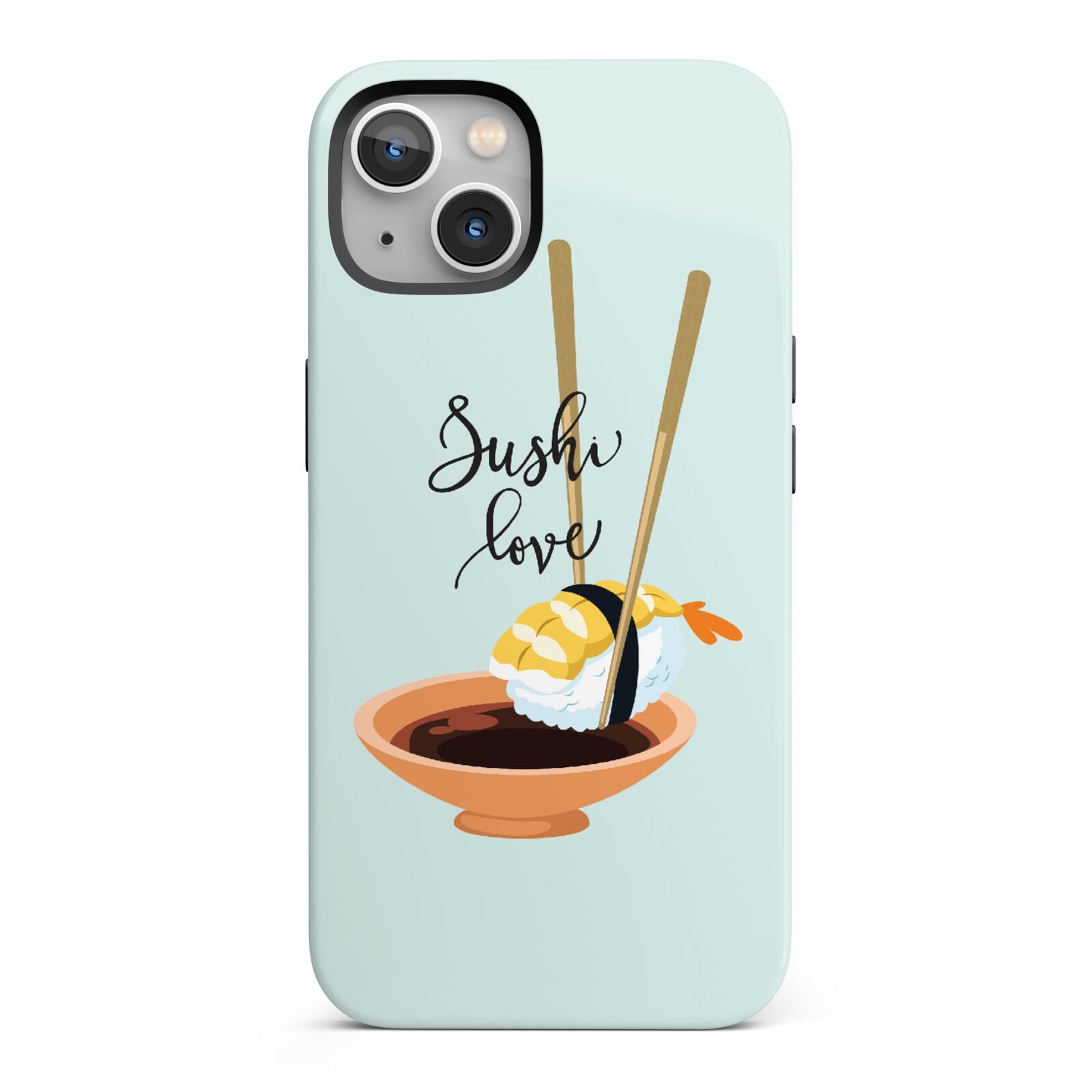 Sushi Love iPhone 13 Full Wrap 3D Tough Case