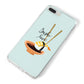 Sushi Love iPhone 8 Plus Bumper Case on Silver iPhone Alternative Image