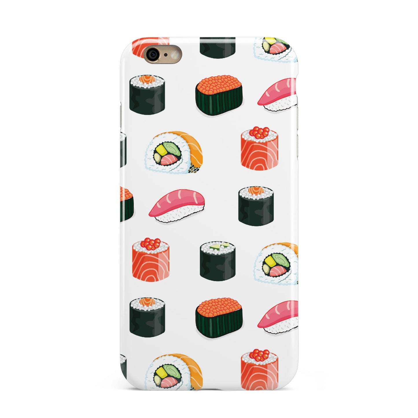 Sushi Pattern 1 Apple iPhone 6 Plus 3D Tough Case