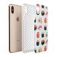 Sushi Pattern 1 Apple iPhone Xs Max 3D Tough Case Expanded View
