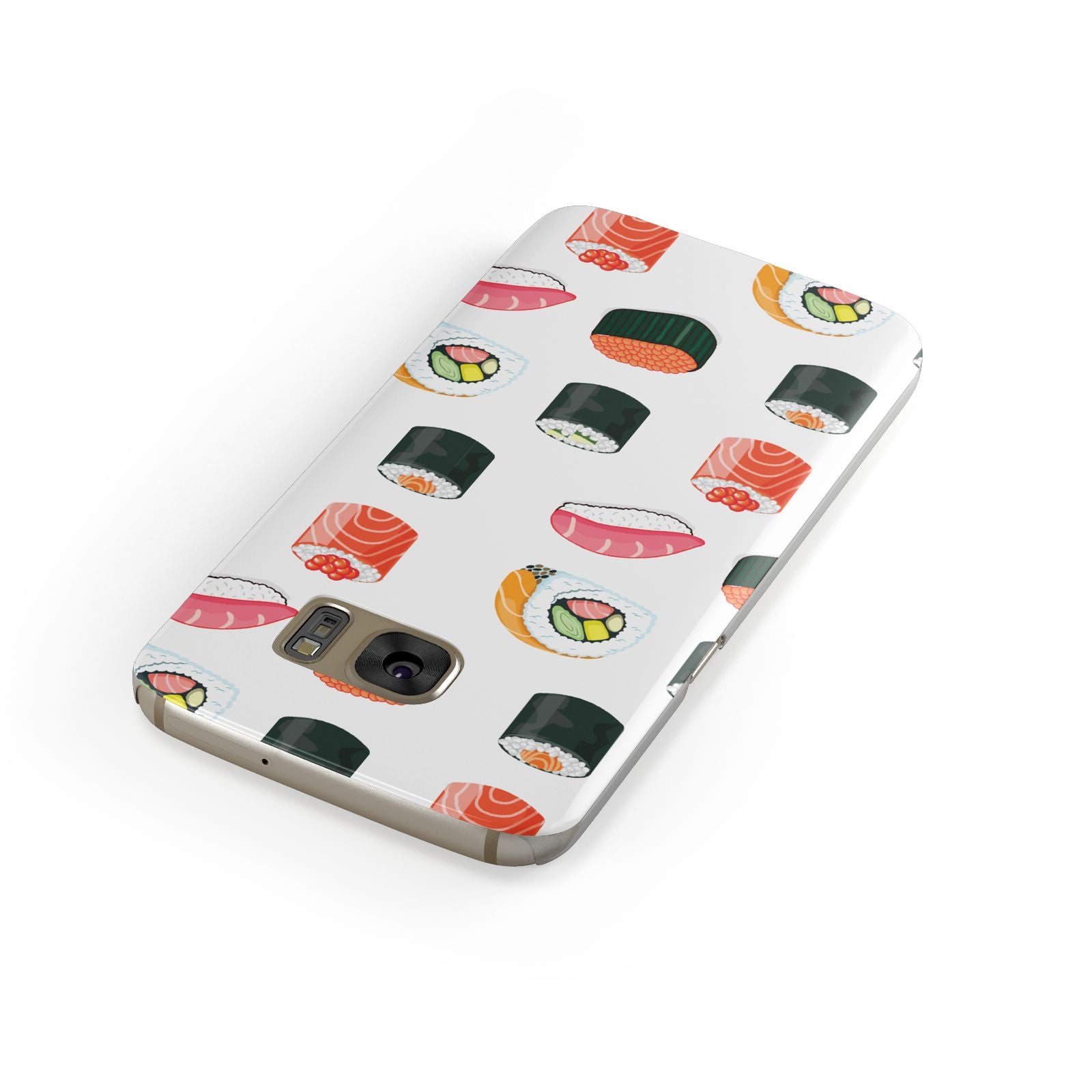 Sushi Pattern 1 Samsung Galaxy Case Front Close Up