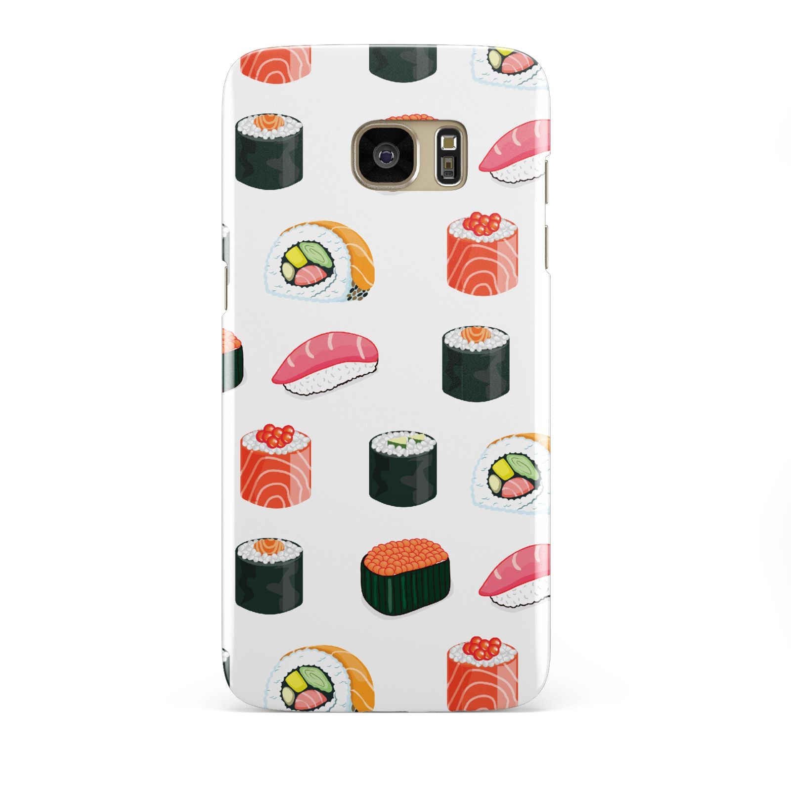 Sushi Pattern 1 Samsung Galaxy S7 Edge Case