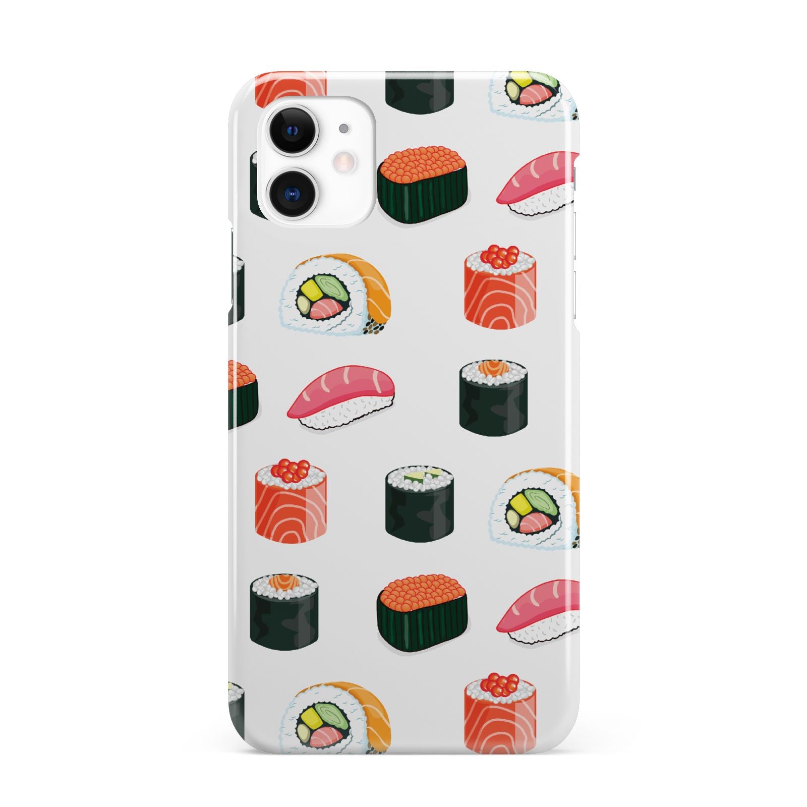 Sushi Pattern 1 iPhone 11 3D Snap Case