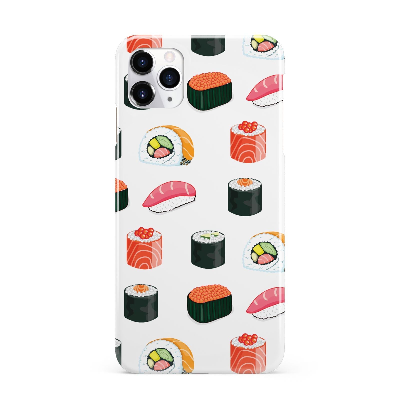 Sushi Pattern 1 iPhone 11 Pro Max 3D Snap Case