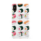 Sushi Pattern 2 Apple iPhone XS 3D Snap Case