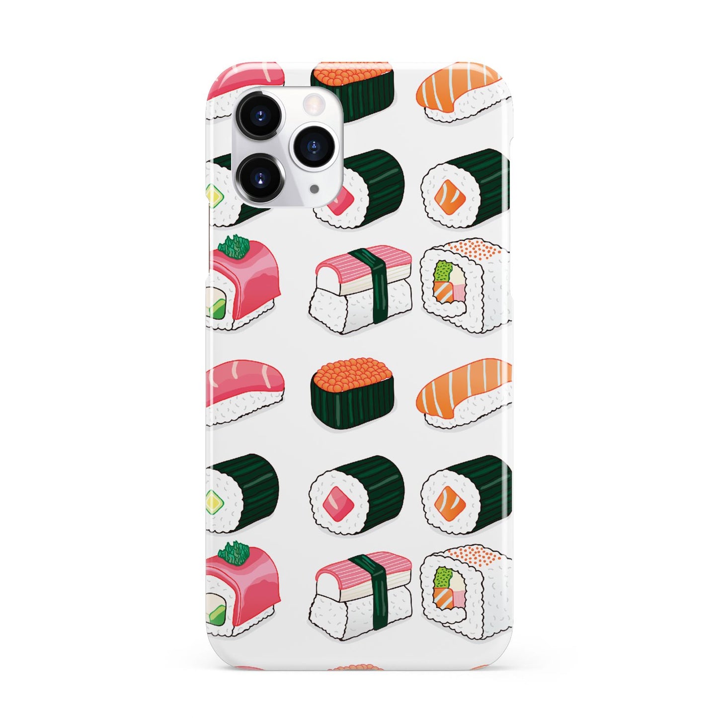 Sushi Pattern 2 iPhone 11 Pro 3D Snap Case