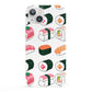 Sushi Pattern 2 iPhone 13 Full Wrap 3D Snap Case